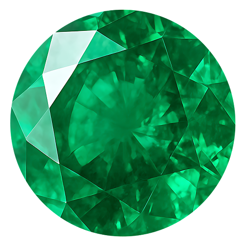 Main stone: Synthetic emerald
