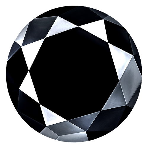 Main stone: Black diamond