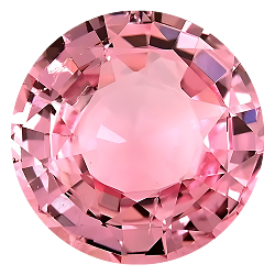 Pierre Principale: Saphir Padparadscha de synthèse